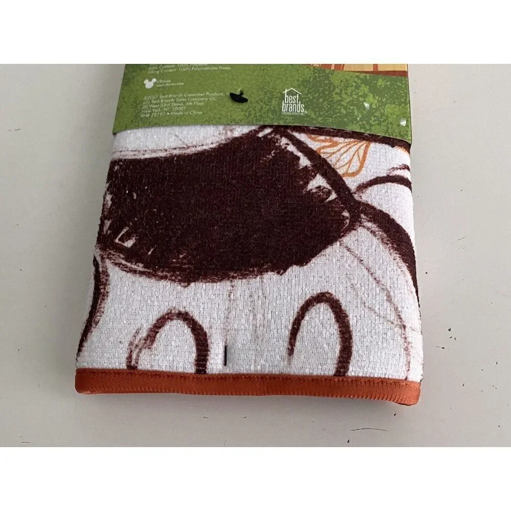 Disney Mickey Mouse Autumn Fall‎ Leaves Drying Mat 16”x18” NEW